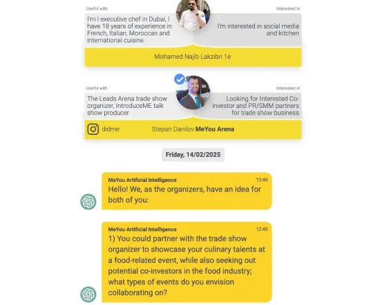 50 Lead Chats from Visitors